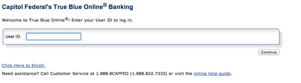 capfed online banking