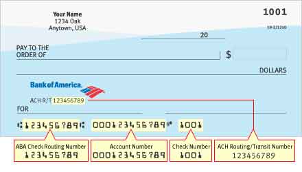 How to find your account number on a check ?