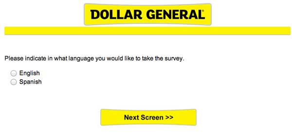 Survey Dollar General