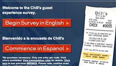Make Chilis survey