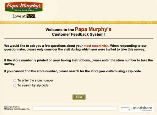 Papasurvey survey
