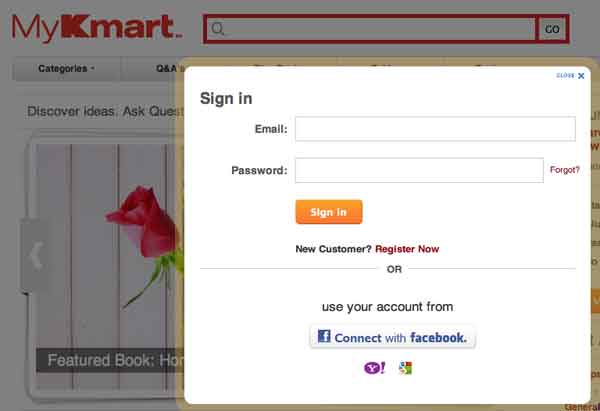 Sign-in Mykmart