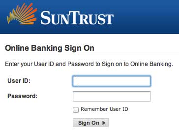 suntrust bank online cash manager login
