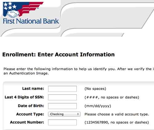 Register FNB bank account