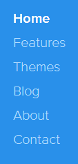 Discover the weebly menu of and access to all the elements to create your blog