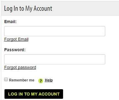 Login to refill my account