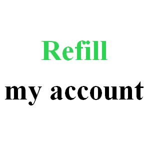 Refill My Account